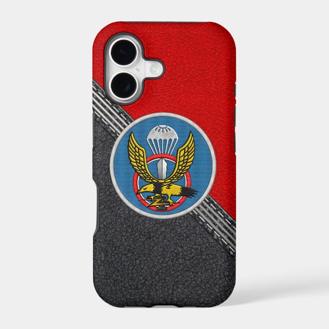 ROKA Special Warfare Command (ROKASWC) SSI Iphone Case (Back)