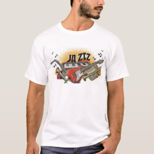 RokcloneDesigns 2024 Art Intelligence Jazz Series T-Shirt