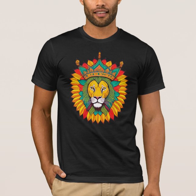 RokCloneDesigns 2024 Men's Lion T-Shirt (Front)