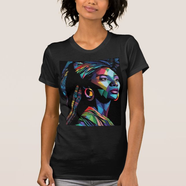 Rokclonedesigns T-Shirt _2025 Art Intelligence Tri (Front)