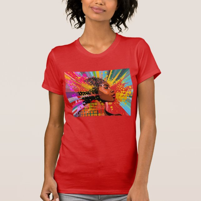 Rokclonedesigns T-Shirt _2025 Art Intelligence Tri (Front)
