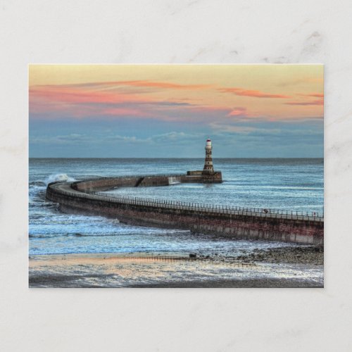 Roker Pier and Lighthouse Postcard