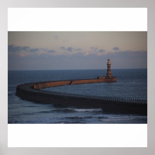 Roker Pier Sunderland Print