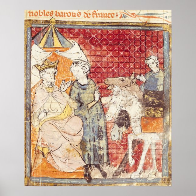 Roland Bidding Farewell to Charlemagne Poster (Front)