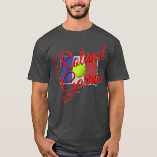 Roland Garros ennis  for the Fan  T_Shirt