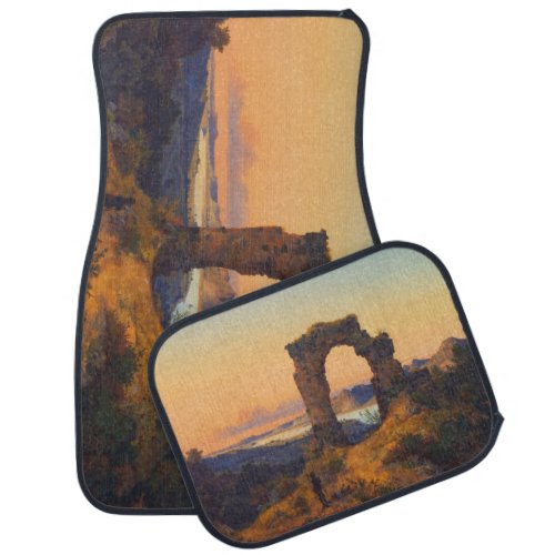 Rolands Arch by Andreas Achenbach Car Floor Mat