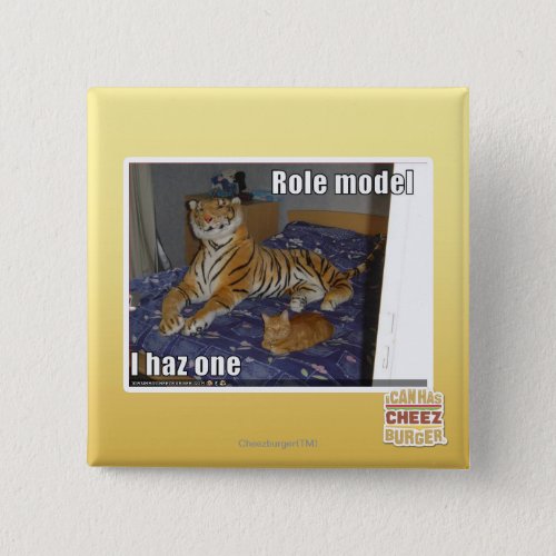 Role Model I haz one Pinback Button