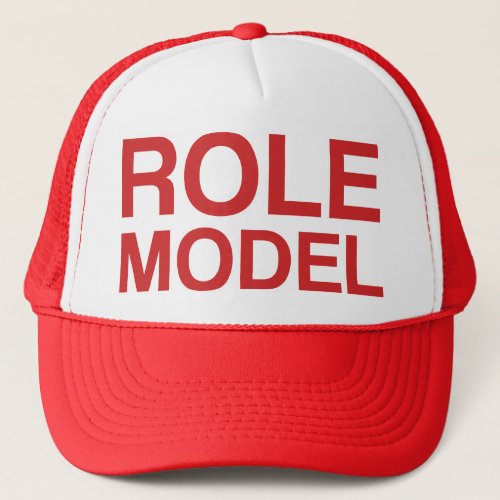 ROLE MODEL slogan hat