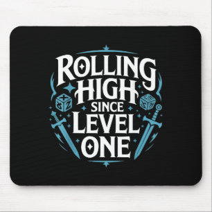Role Playing Gamer Rpg Master D20 Tabletop Funny R Mouse Pad