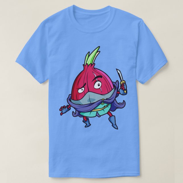 Roleplay Character Thief Rogue Onion T-Shirt (Design Front)