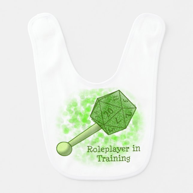Roleplayer in Training Green Bib (Front)