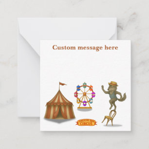 Rolf wolf balancing act note card