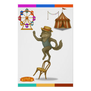 Rolf wolf balancing act poster