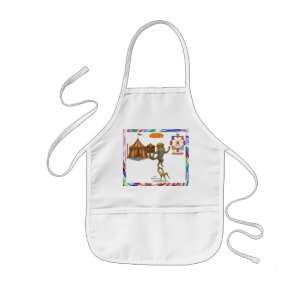 Rolf's balancing act kids' apron