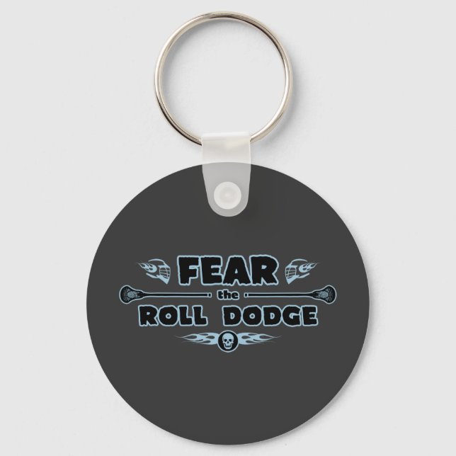 Roll Dodge - blue Keychain (Front)