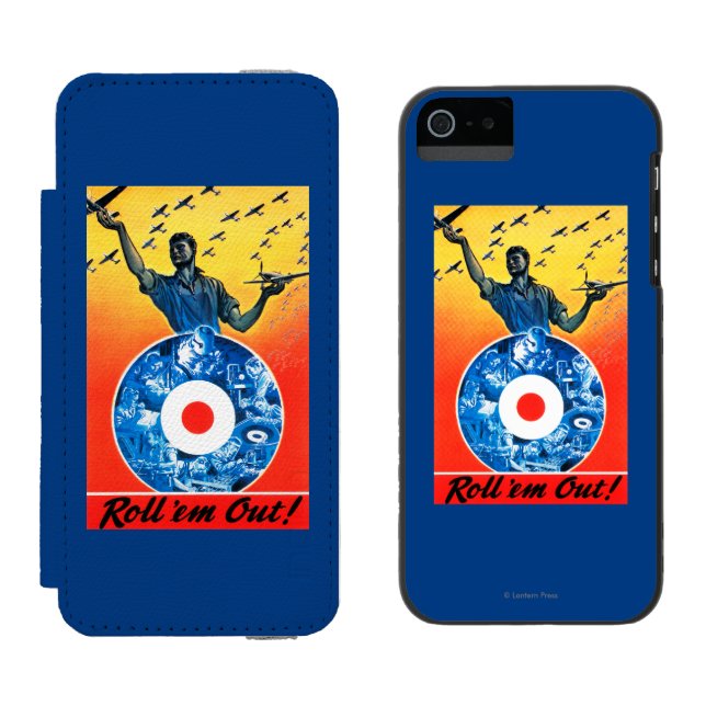 Roll 'em Out Royal Canadian Air Force Incipio iPhone Wallet Case (Side by Side)