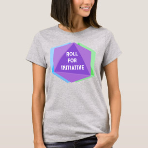 Roll for Initiative Dice T-Shirt