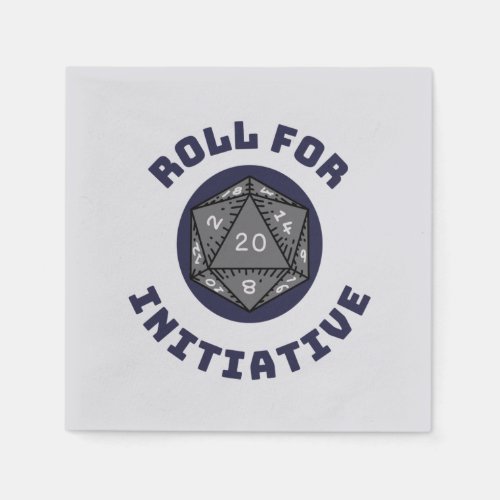 Roll For Initiative Party Napkins