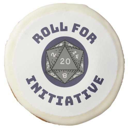 Roll For Initiative Sugar Cookies