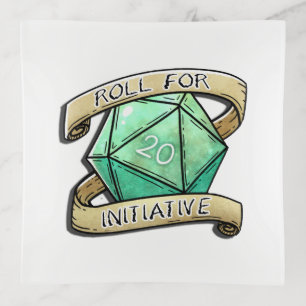 Roll for Initiative Trinket Tray