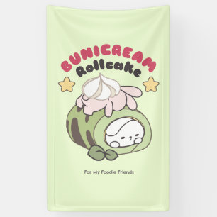 Roll Into Sweetness Bunicream Rollcake Delight Banner