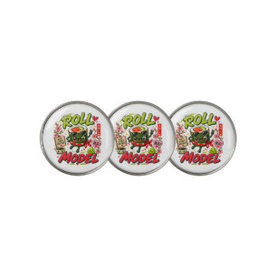 Roll Model – Funny Kawaii Sushi Golf Ball Marker