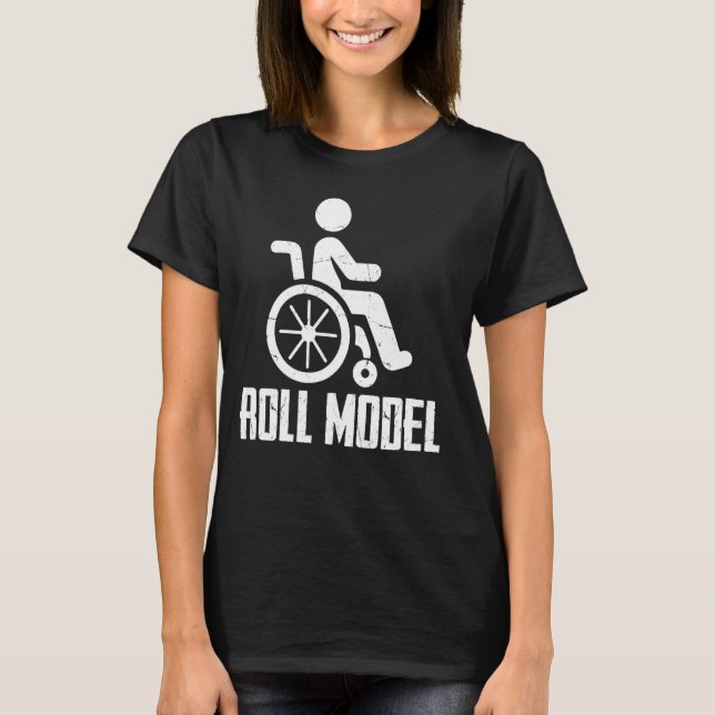 Roll Model Paraplegic T-Shirt (Front)