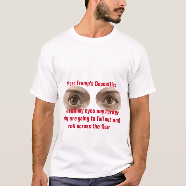 Roll My Eyes T-Shirt (Front)