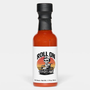 Roll On Skeleton Nurse � Dark Humor Healthcare Vib Hot Sauces