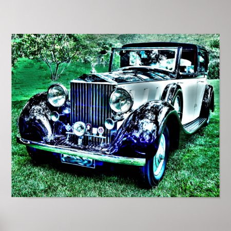 Roll Royce 1930 Poster
