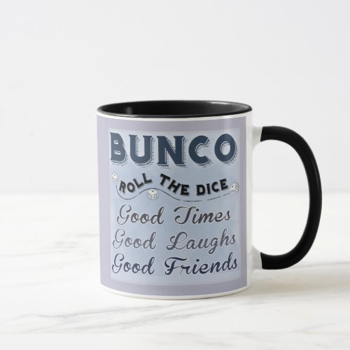 Roll The Dice Bunco Mug