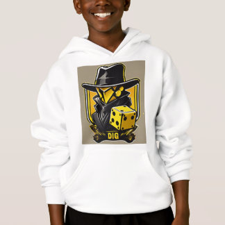 "Roll the Dice: Casino-Themed T-Shirt Designs" Hoodie