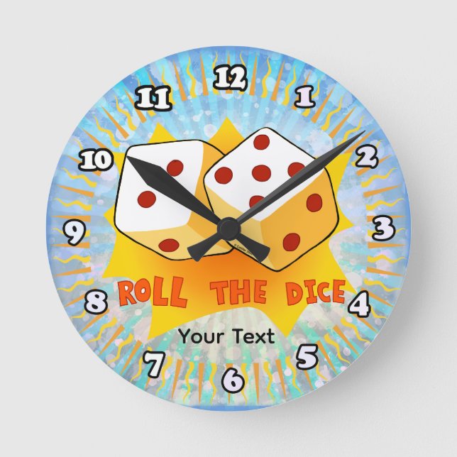 Roll The Dice Clock (Front)