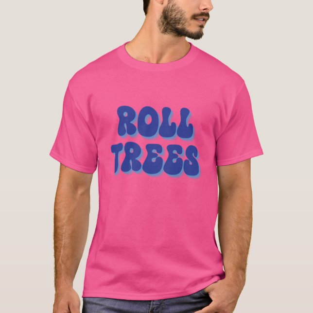 roll trees Oversized T-Shirt (Front)