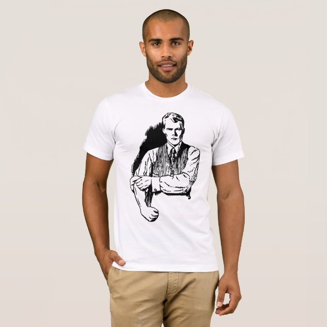 Roll Up & Rise – Vintage Work Ethic Tee (Front Full)