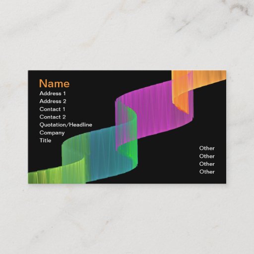 Customizable Roll With It Business Card