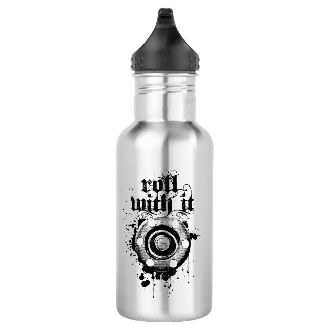 Roll With It Water Bottle (Right)