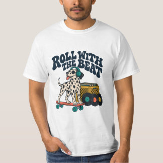 Roll With The Beat Graphic T-Shirt