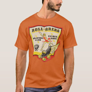 RollArena Roller Rink Vintage Defunct Skating Club T-Shirt