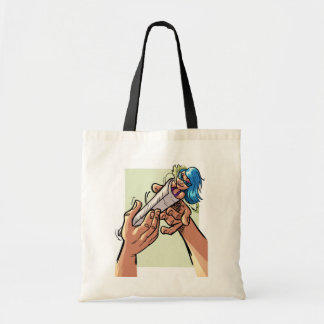 rolled up tote bag