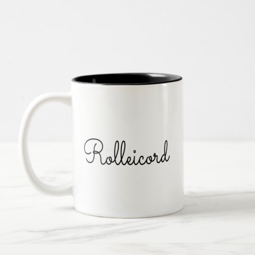 Rolleicord Early 1930s Two_Tone Coffee Mug