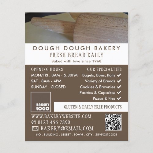 Roller and Pastry Bakers Bakery Store Advert Flyer