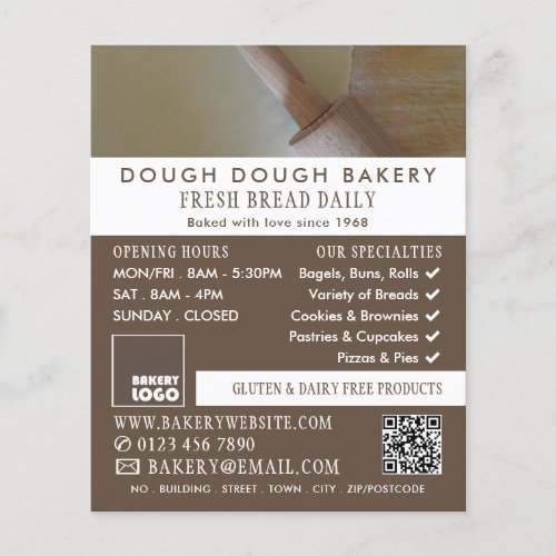 Roller and Pastry Bakers Bakery Store Advert Flyer