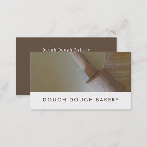 Roller and Pastry Bakers Bakery Store Business Card