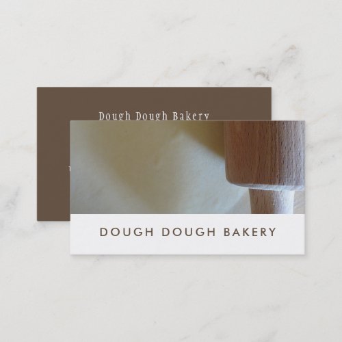 Roller and Pastry Bakers Bakery Store Business Card