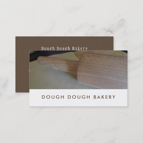 Roller and Pastry Bakers Bakery Store Business Card