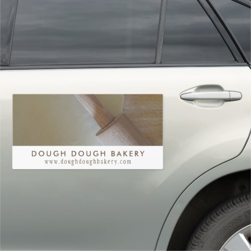 Roller and Pastry Bakers Bakery Store Car Magnet