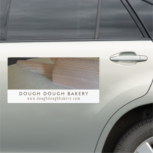 Roller and Pastry Bakers Bakery Store Car Magnet