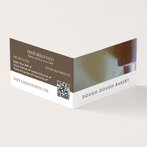 Roller and Pastry Bakers Bakery Store Detailed Business Card
