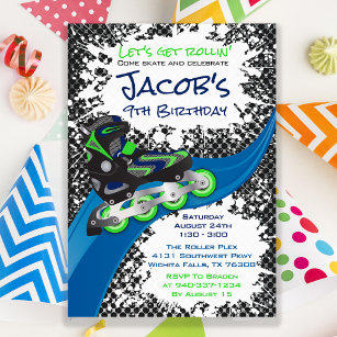 Rileys & Co 50 Party Invitation Cards With Envelopes And Bonus Stickers Kids Birthday Invitations For Boys And Girls With Cute Graphics 7x5 Inches